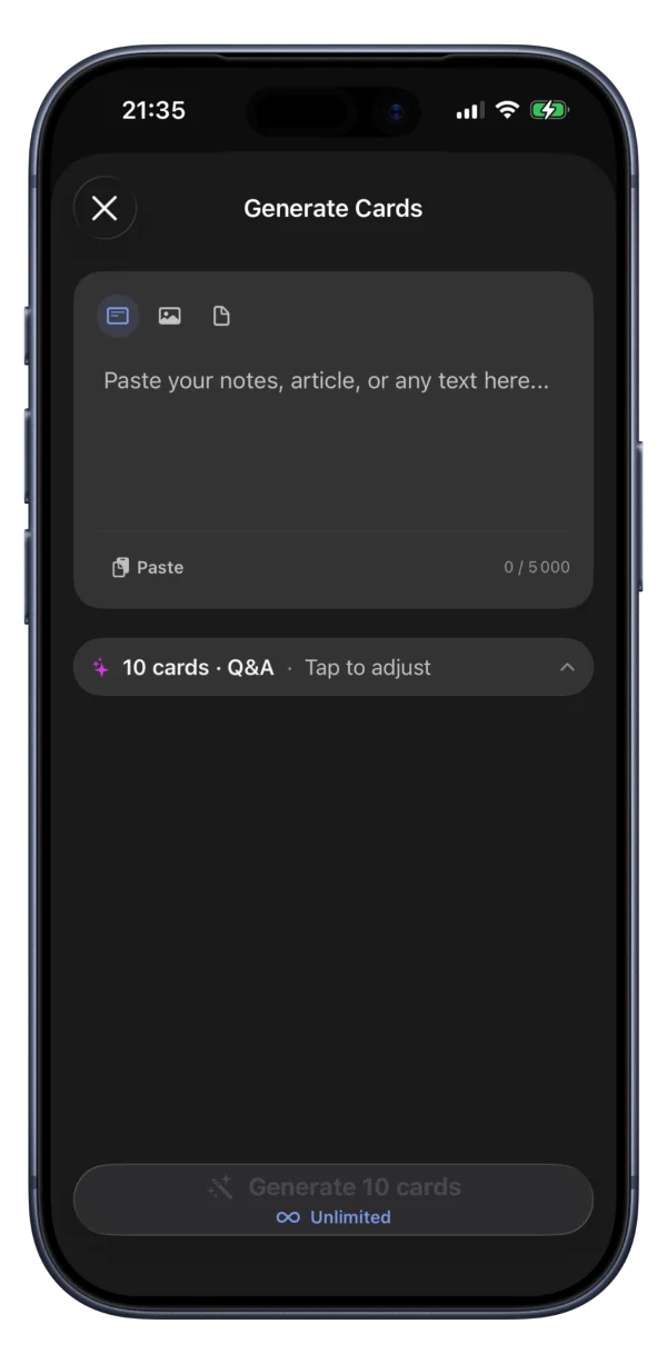 Ios Card Preview Azri — Your last flashcard app for iOS